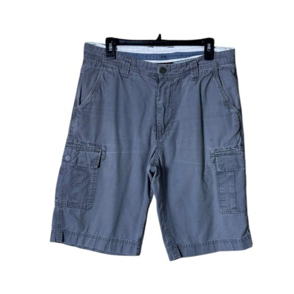 Foot‎ Locker Mens Vintage Y2K Cargo Shorts Size 32 Skater Baggy Gorpcore Grunge